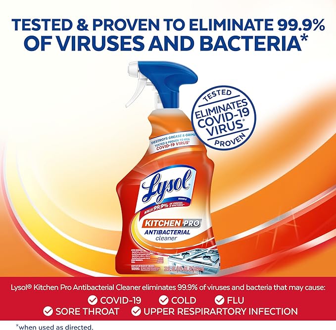 Lysol Pro Kitchen Spray Cleaner